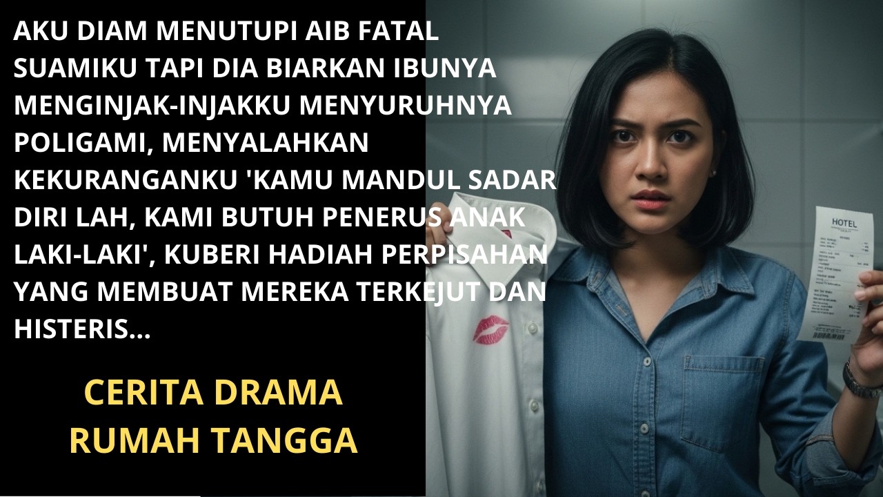 KUTUTUP AIB SUAMI, TAPI DIA BIARKAN IBUNYA MENGHINAKU! HADIAHKU BIKIN DIA SYOK!....