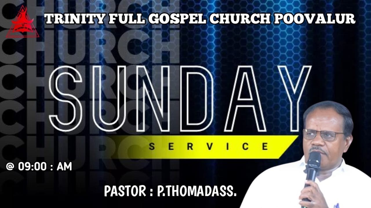 🔴 LIVE || TFGC || SUNDAY SERVICE || 08th  Feb 2026 || WORD OF GOD : PASTOR : P. THOMADASS