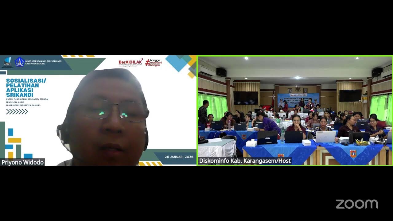 Bimtek aplikasi persuratan Srikandi | Day 1 Part 2