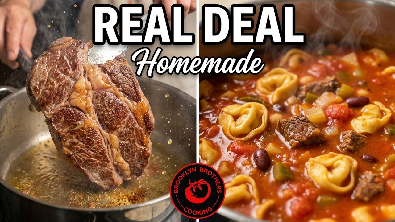Our Italian Grandma’s Minestrone Soup – Beef Minestrone Soup Recipe