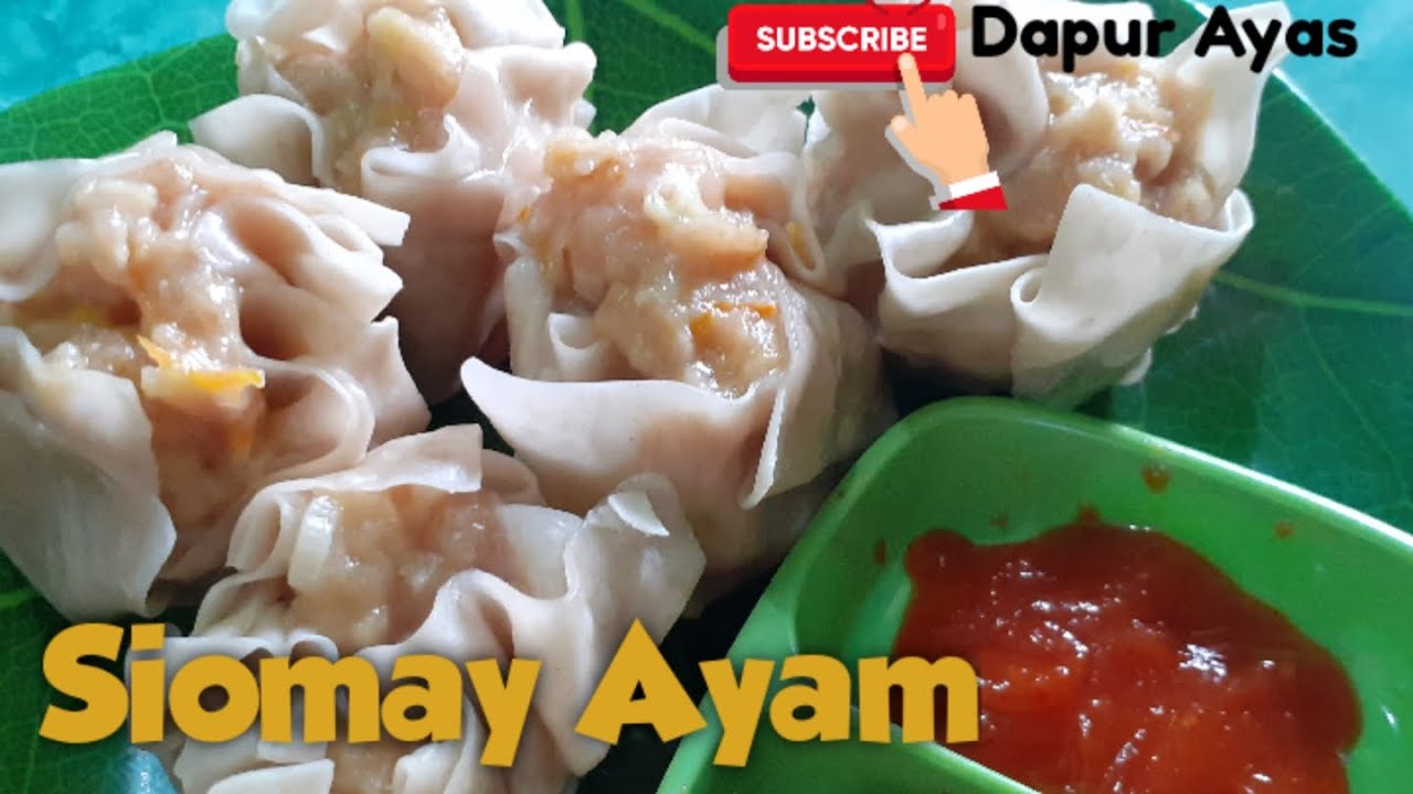 RESEP SIOMAY AYAM ENAK