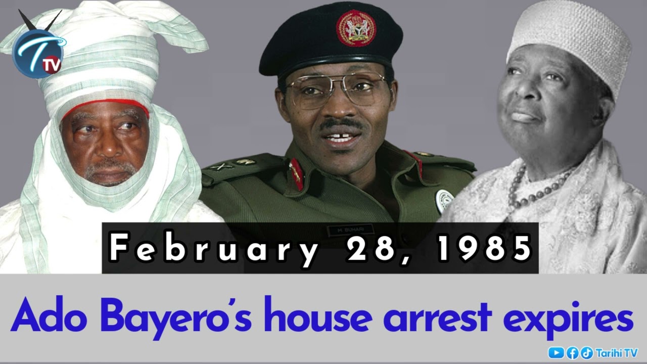 The day Buhari released Bayero and Sijuwade from 'House Arrest' | February 1985