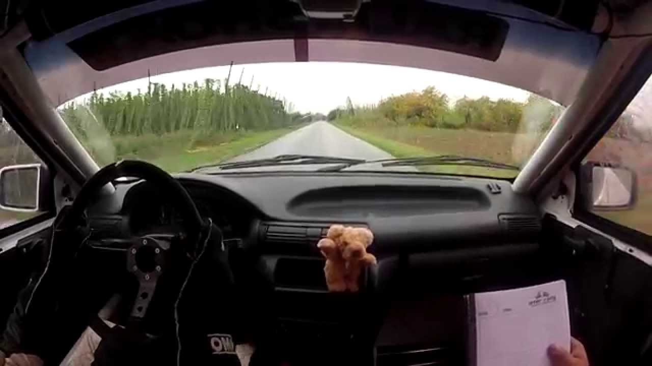 Rajd Nadwiślański 2015 Osowiecki/Piwoński Opel Astra Gsi Os 7 Kolonia Wilków on board