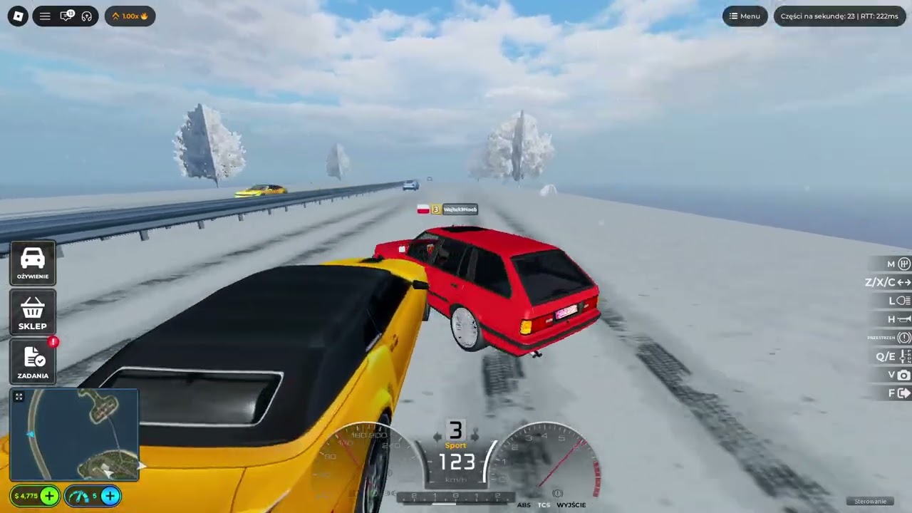 Sprawdzam ponownie bag od @maxikazz4588 w Realistick Car Driving w Roblox
