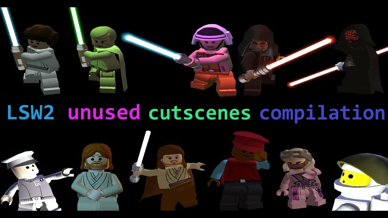 LEGO Star Wars The Original Trilogy - Unused Cutscenes