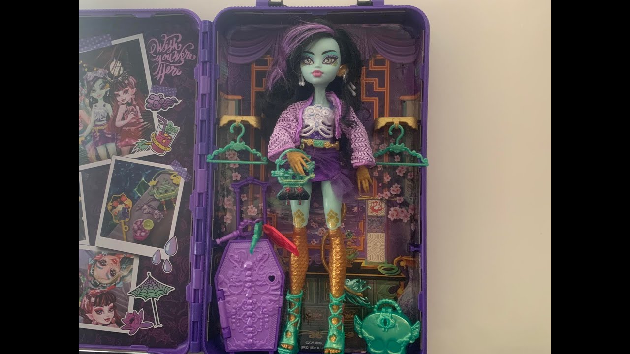 Monster High Skulltimate Secrets Gore-geous Oasis Jinafire Long review 