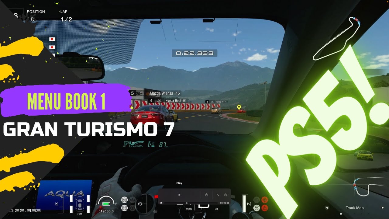 Gran Turismo 7 Menu Book 1 Japanese Compact Car Walkthrough Video