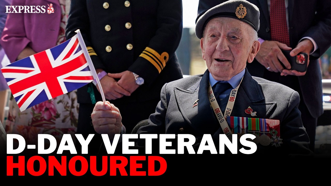 IN FULL | WW2 veterans gather in Normandy for the D-Day 81st Anniversary Service