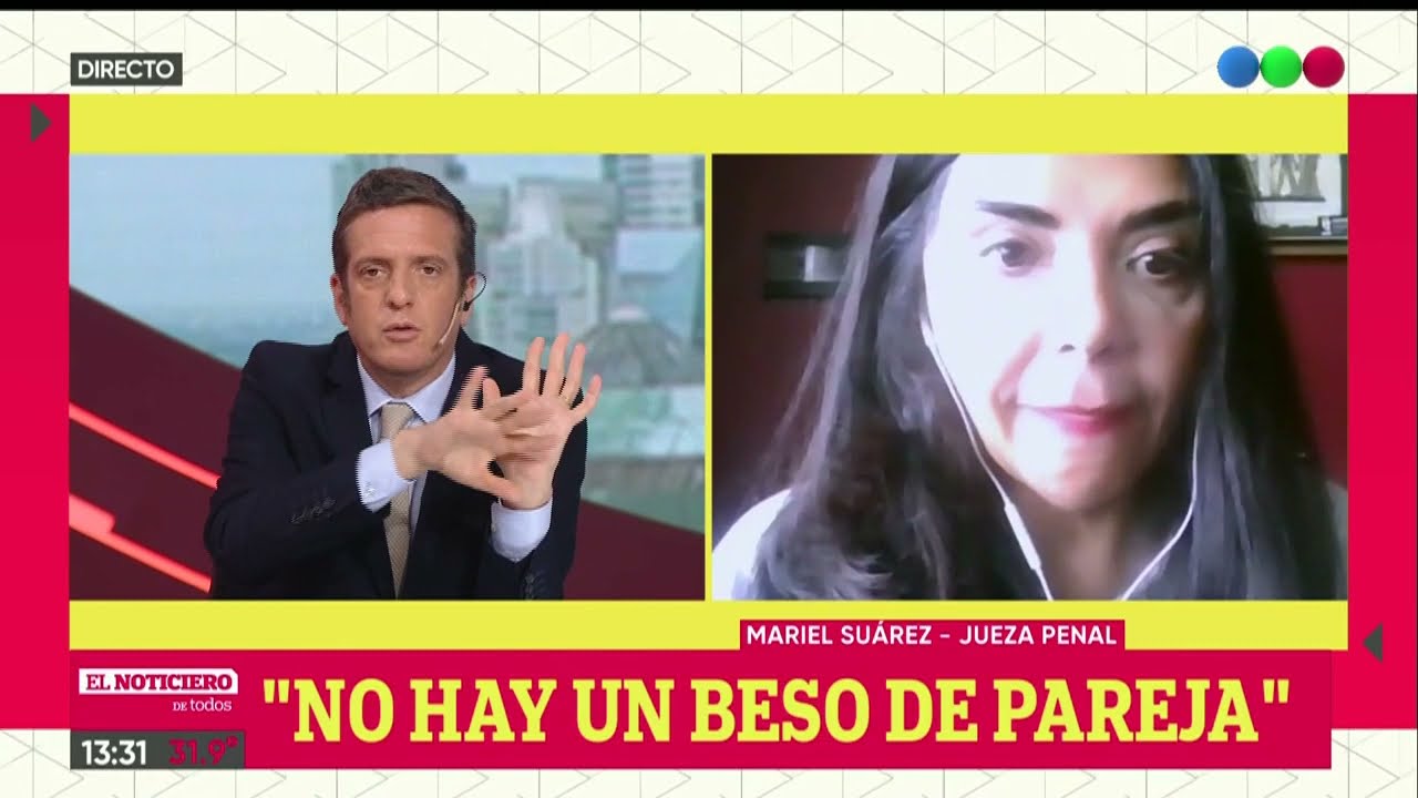 Habló la Jueza que habría besado a un preso: “No sabíamos si las cámaras grababan voz”