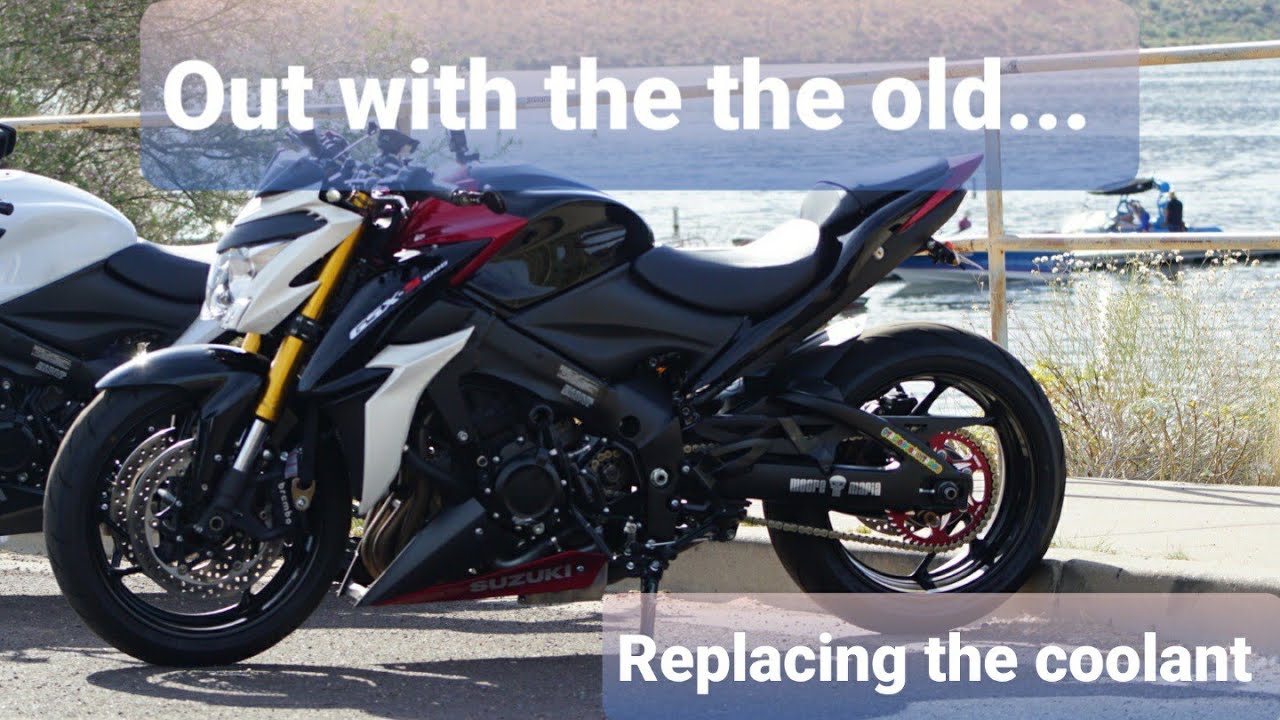 GSX-S1000 - Replacing the coolant on my GSX-S1000