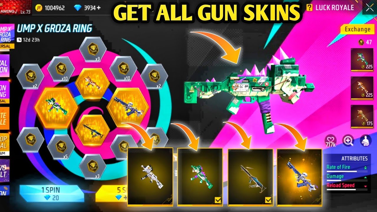 UMP&times;GROZA RING EVENT FREE FIRE|FREE FIRE NEW EVENT| FF NEW EVENT TODAY|NEW FF EVENT|GARENA FREE FIRE