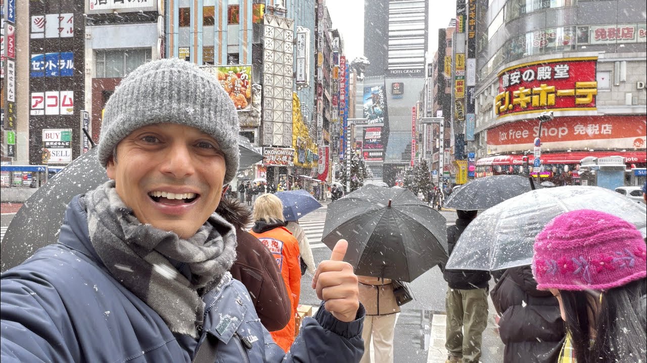 SNOWKYO in Shinjuku today