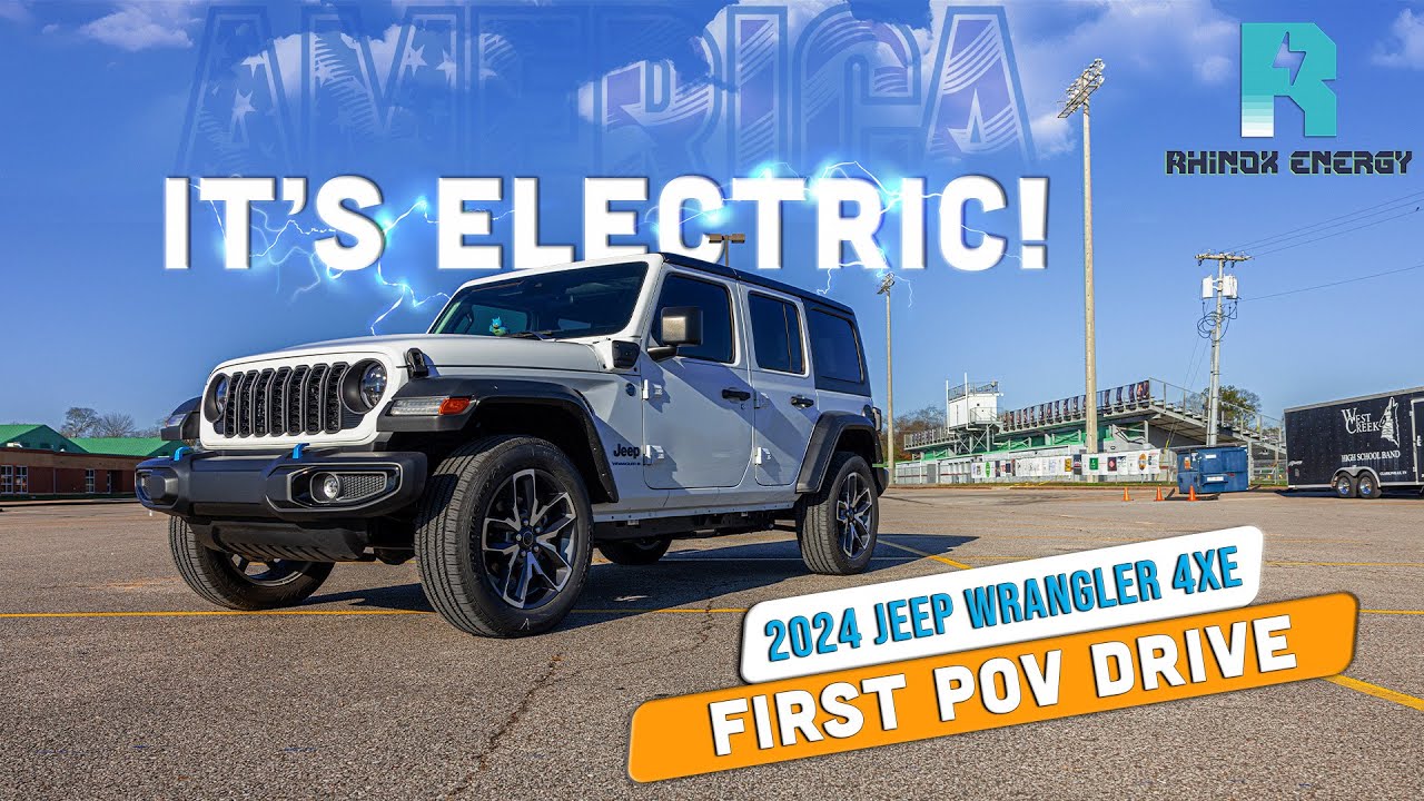 2024 Jeep Wrangler Hybrid 4XE POV Drive