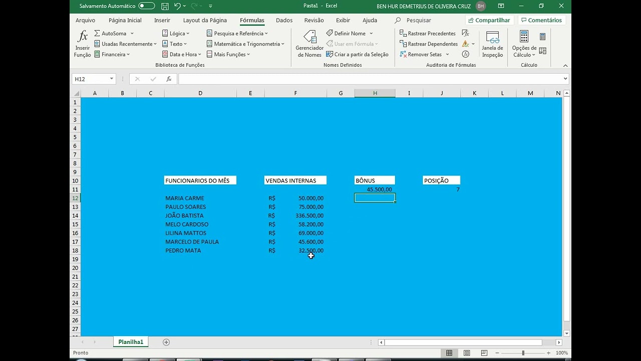 Excel   FUN&Ccedil;&Atilde;O CORRESPX Excel 2019
