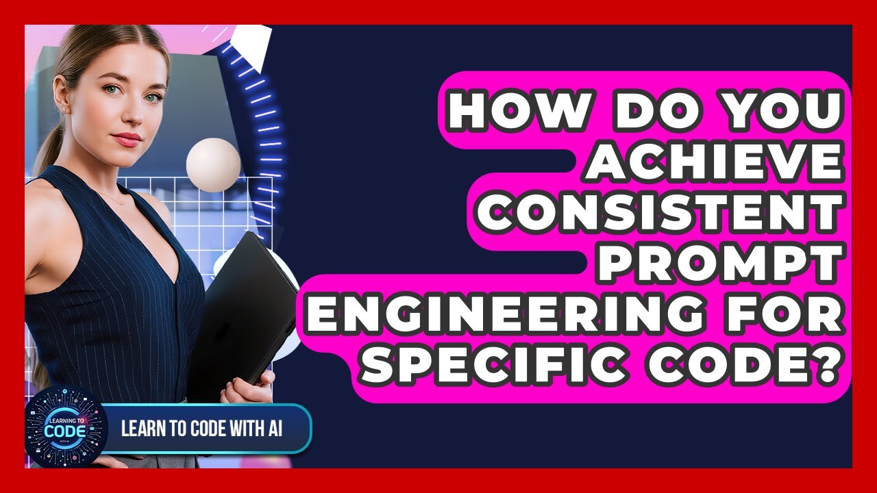 How Do You Achieve Consistent Prompt Engineering For Specific Code? - Learning To Code With AI