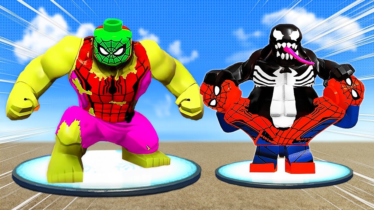 Рейтинг ВСЕХ трансформаций персонажей в LEGO Marvel Super Heroes 1
