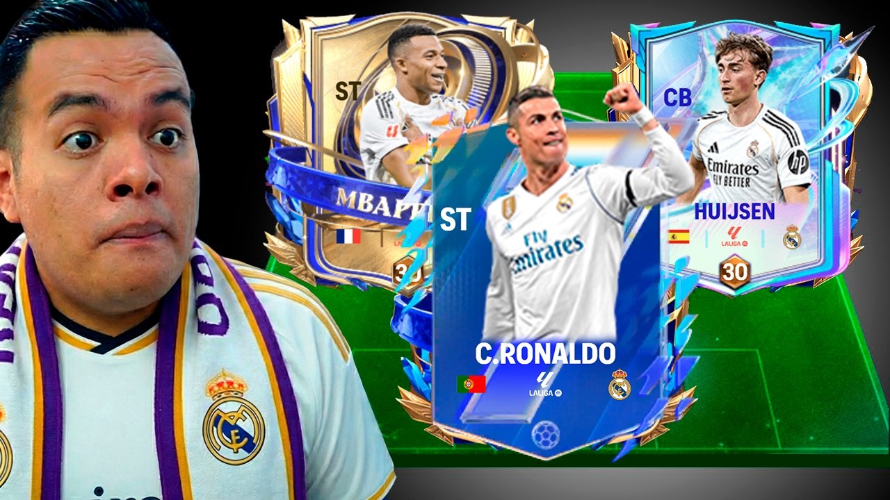 Construyo el Mejor REAL MADRID, Pero con los Mejores de la HISTORIA