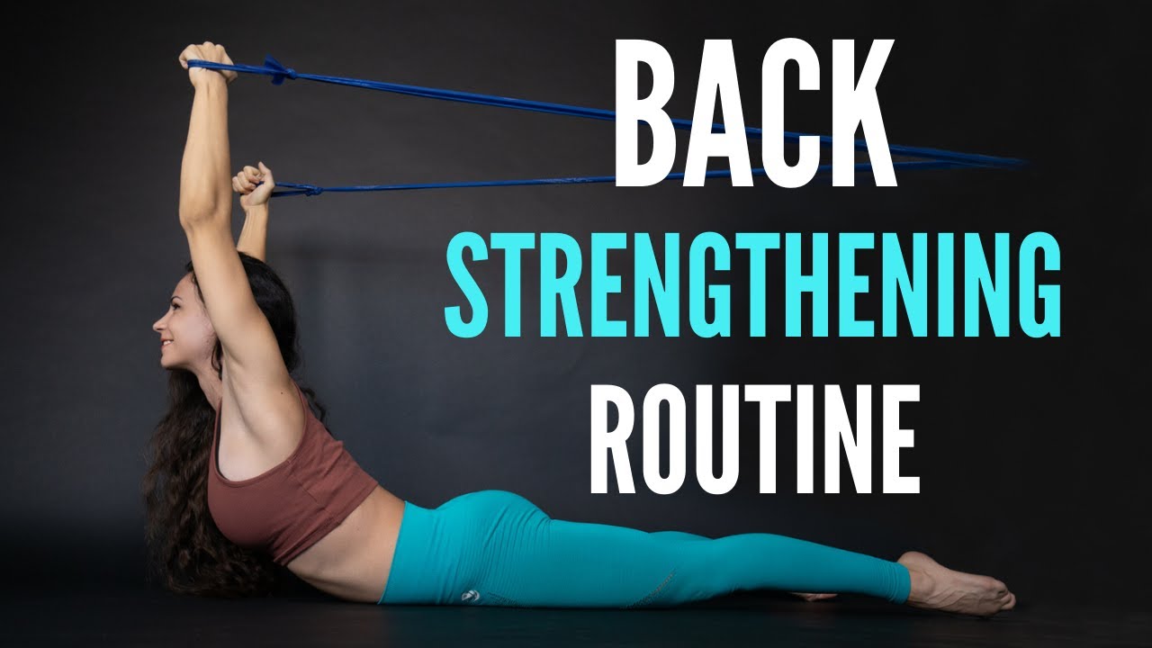 BACK STRENGTHENING EXERCISES // Mobility For Athlete