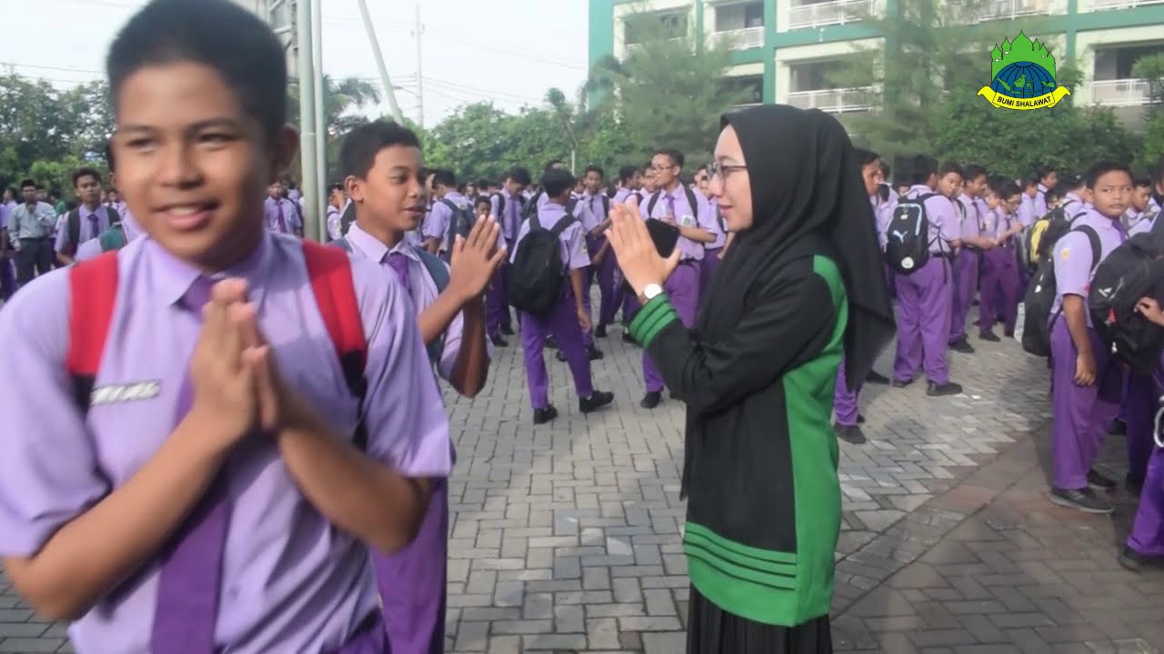 AKTIVITAS PAGI SANTRI PROGRESIF BUMI SHALAWAT