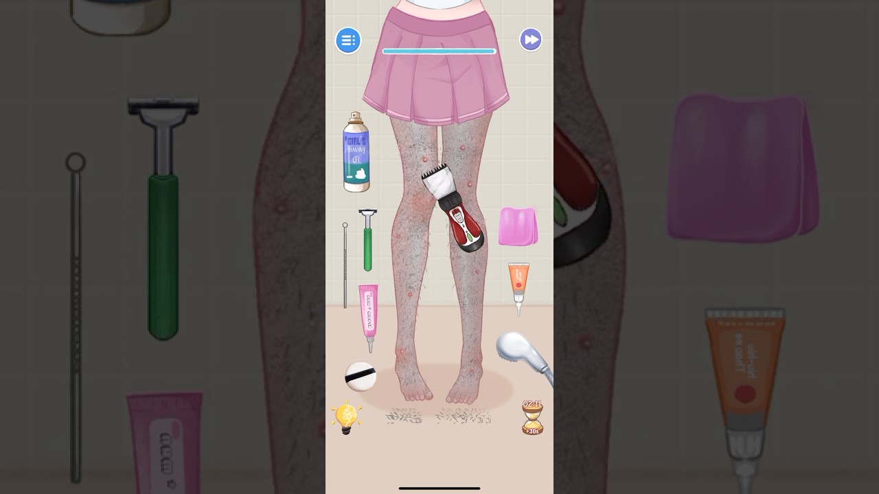 Housify Cleaning ASMR &ndash; Level 76 Walkthrough | Shave & Moisturize Legs 🪒🧴