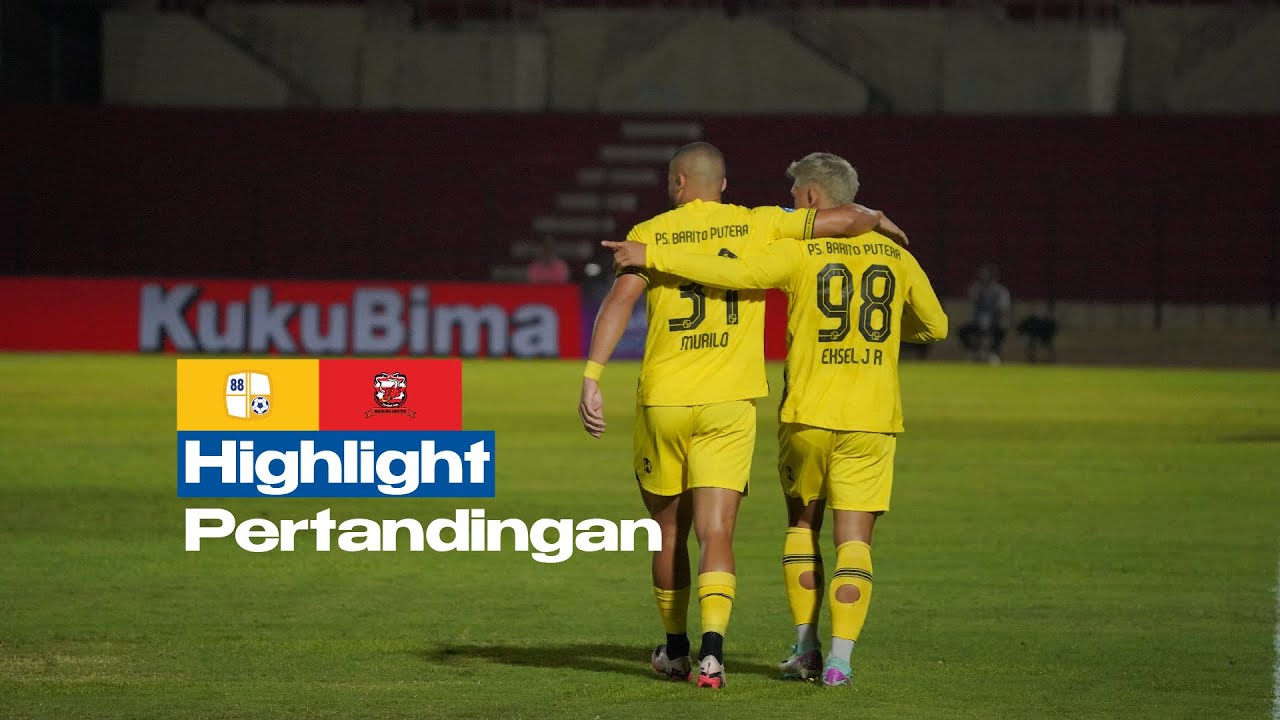 Highlight | PS Barito Putera VS Madura United FC | Pekan 2