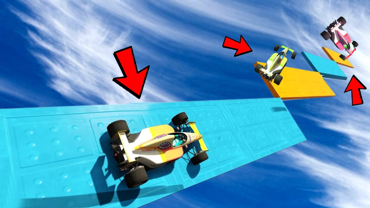 F1 SE CRAZY STUNT KARWA DIYAA : GTA 5 GAMEPLAY x RACES