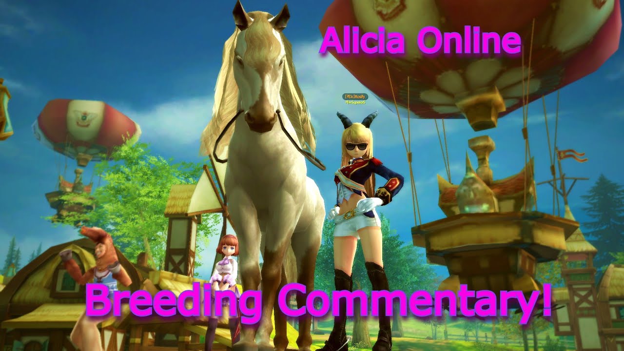 |Alicia Online| |Breeding Commentary| - The goal has been reached!