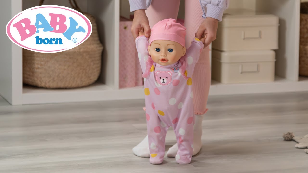 BABY Born Emily Walk with Me 👣 interactive crawling and walking baby doll.