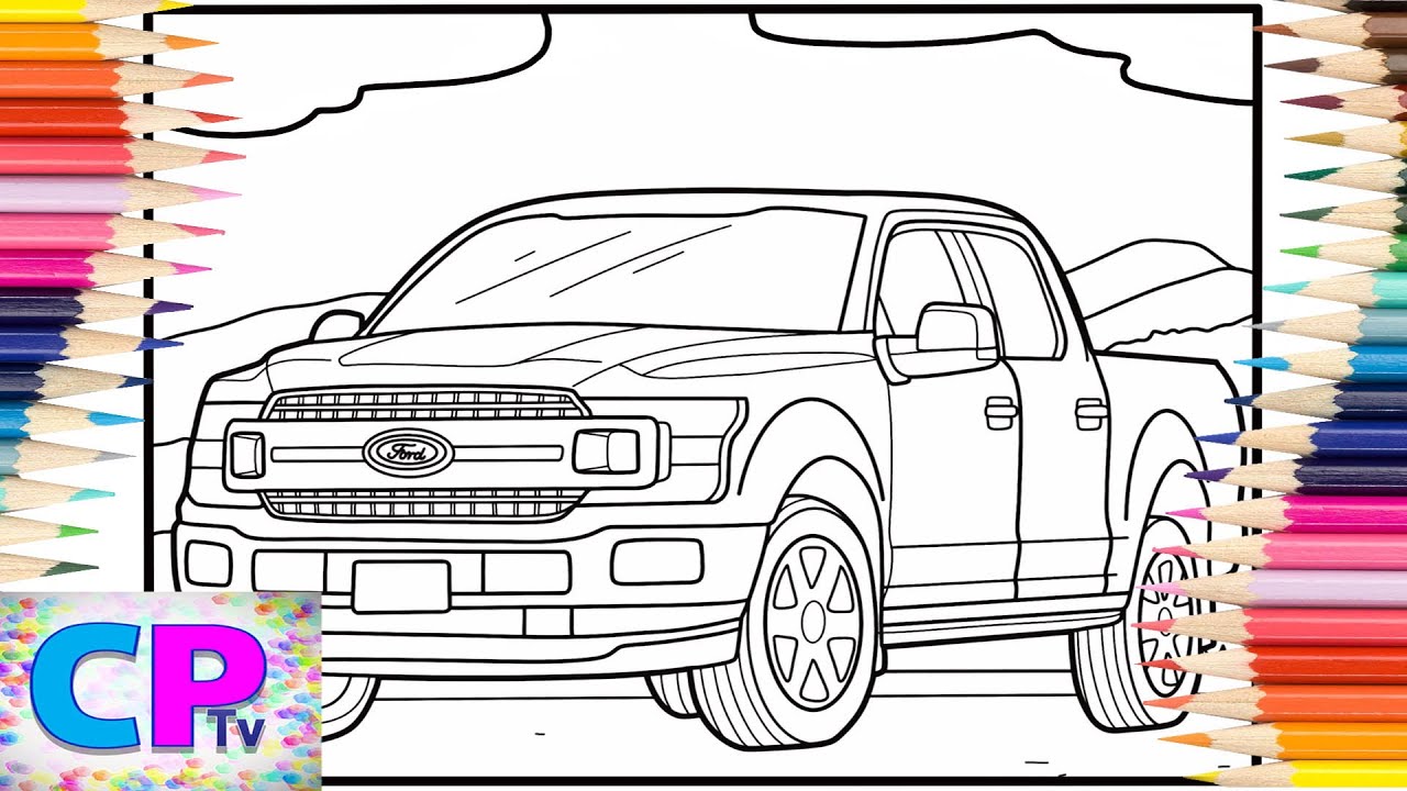 Ford F150/Legendary Pickup Truck with a Beautiful Body and Incredible Engine Power/Art Therapy