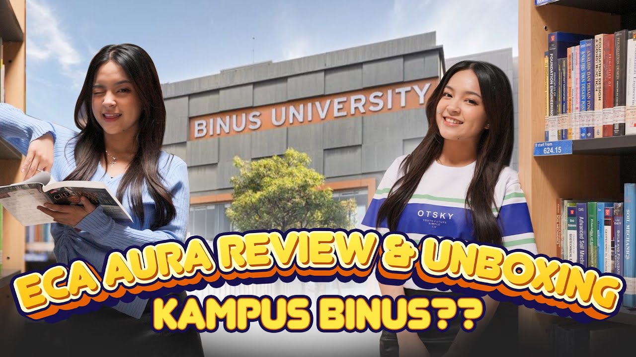 ECA OFFICIAL JADI MAHASISWA BINUS?! | VLOG UNBOXING BINUS UNIVERSITY! 👩🏻‍🏫