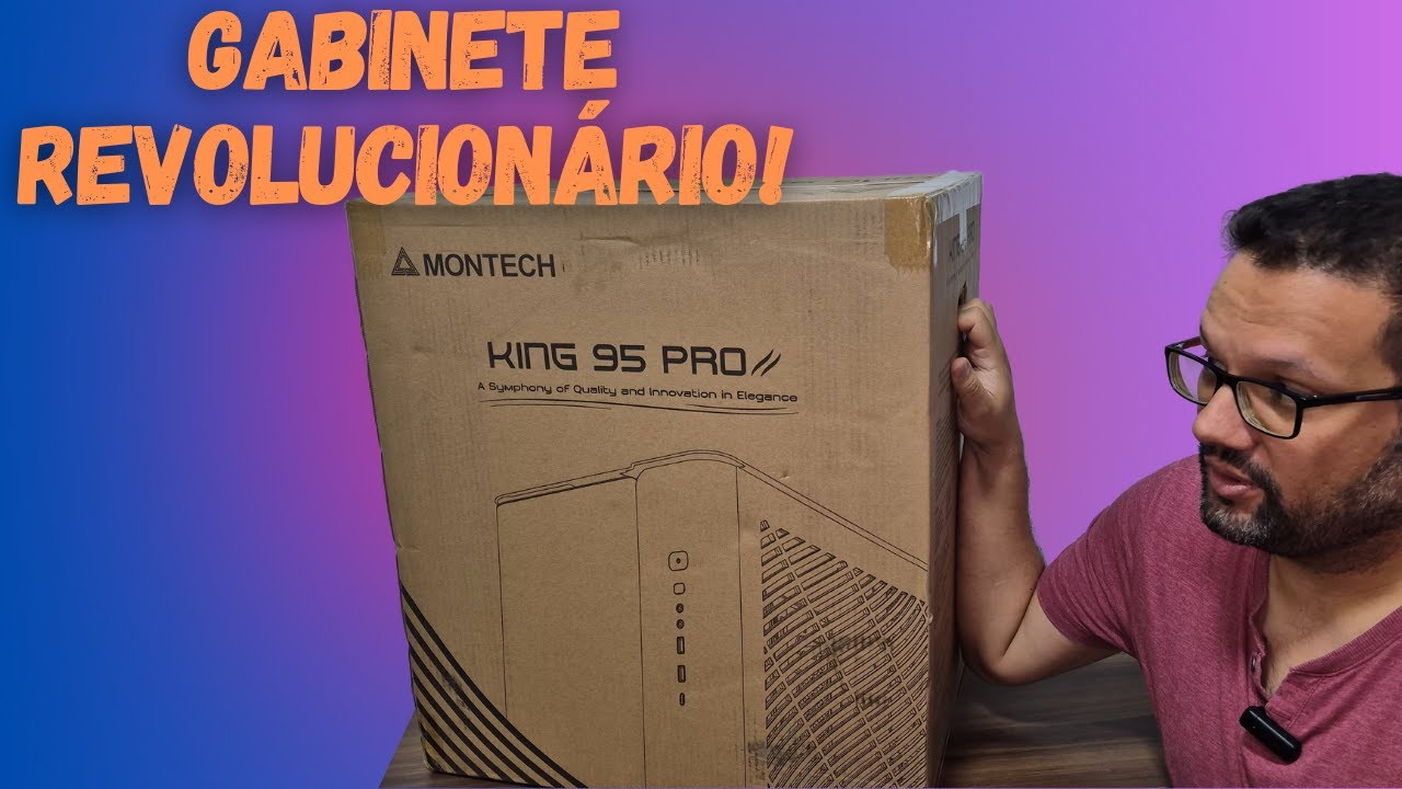 Unboxing e Montagem: Gabinete Aquário King 95 Pro da Montech