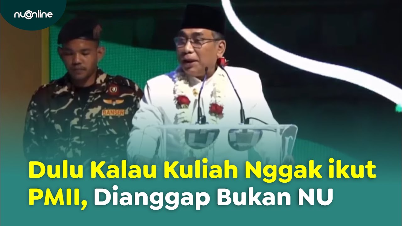Gus Yahya "Singgung" ke-NU-an Kader PMII, HMI dan GMNI