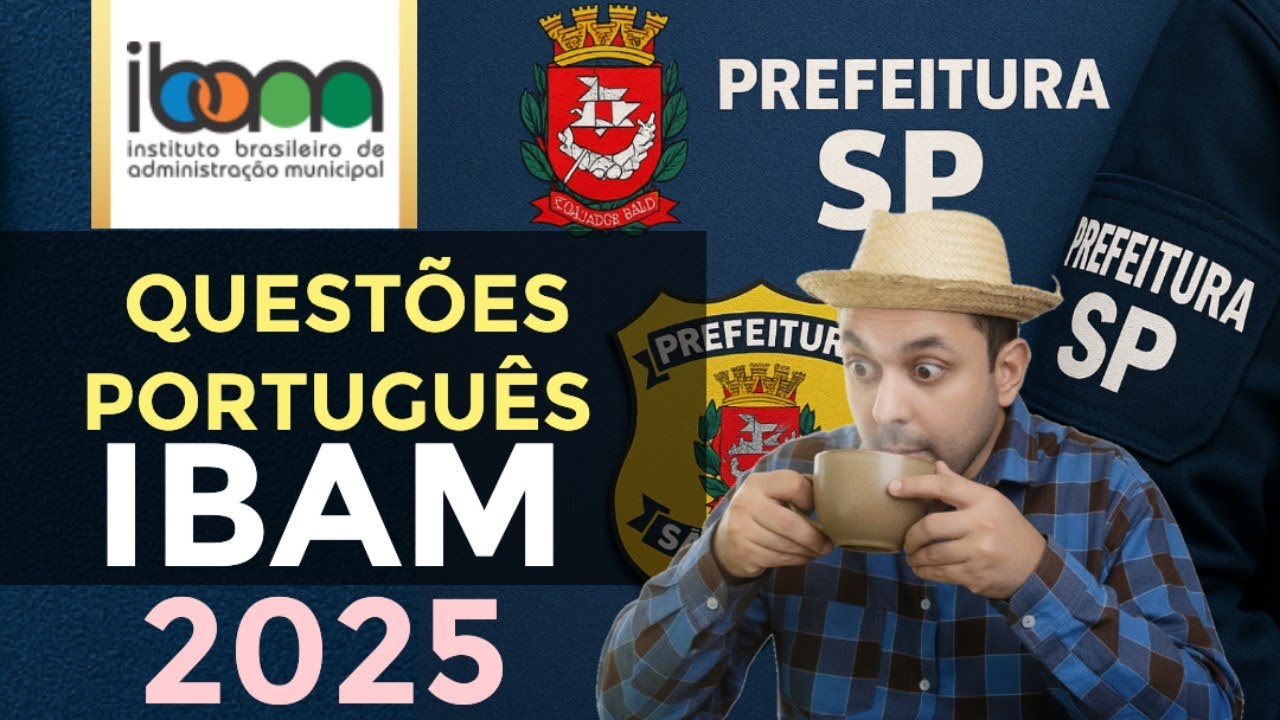 Questões de Português da Banca IBAM 2025