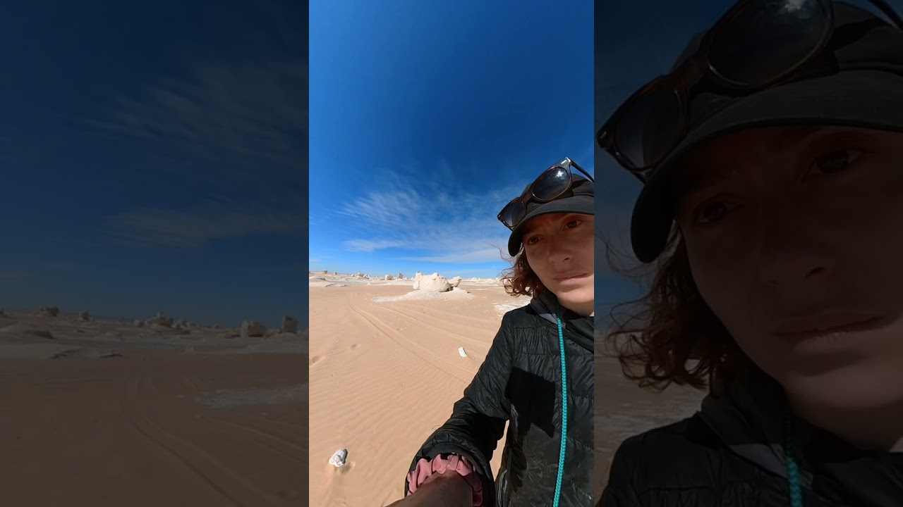 🇪🇬This DESERT in EGYPT WAS AN OCEAN BEFORE #egypt #travelegypt #whitedesert #turismegypt #egipto