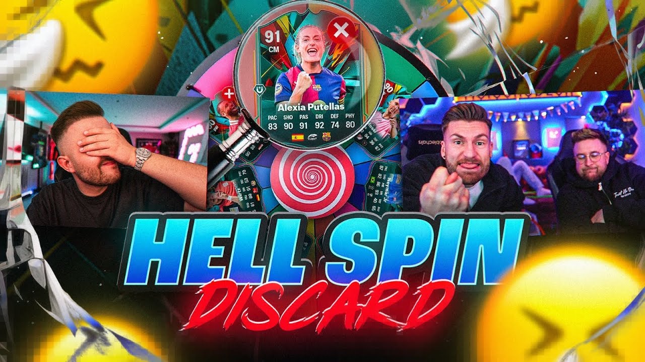 Es ist WIEDER passiert… 🫠 HELL SPIN DISCAD Total Rush Team 2 🫣