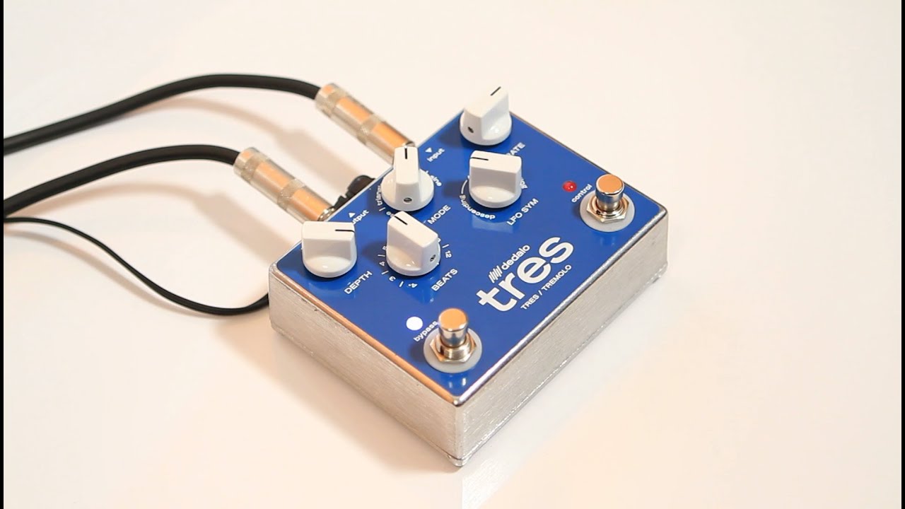 Dedalo TRES - Tremolo (TRS-4) - Effect Pedal