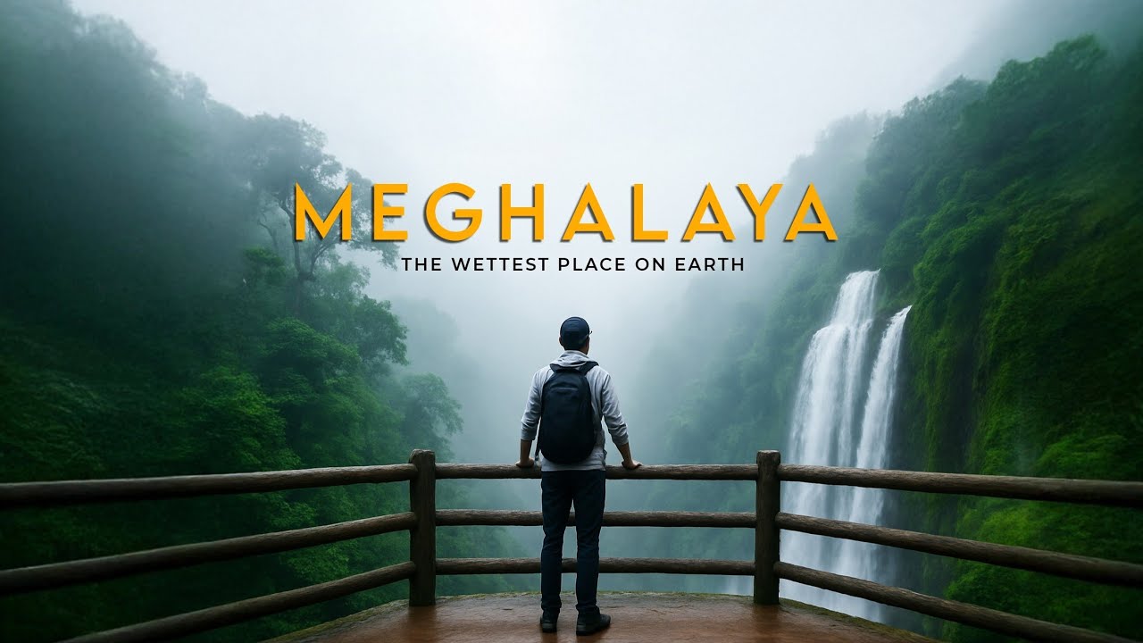 The wettest place on earth | Meghalaya in monsoon | NORTH-EAST 🇮🇳  | suraj kachari #meghalaya