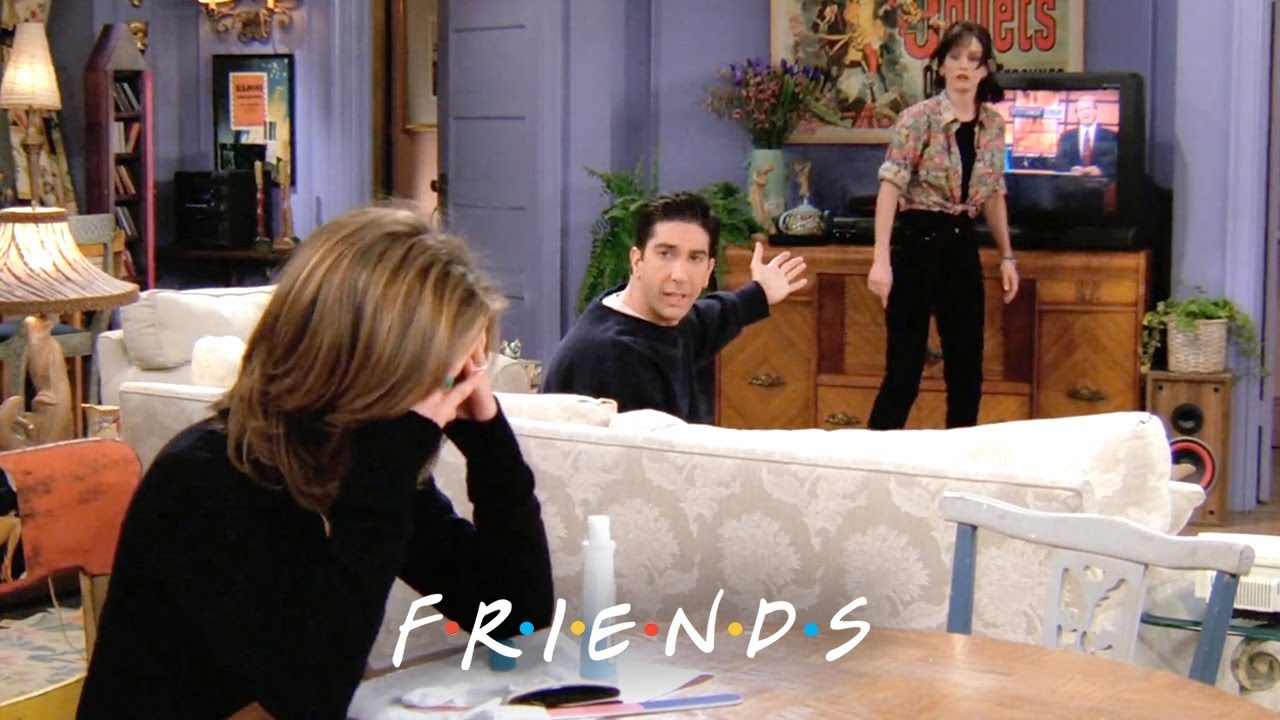 Ross & Monica Fight Like Little Kids | Friends