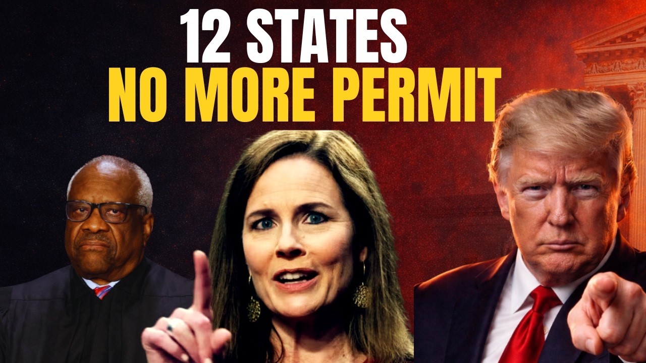 SUPREME COURT 9-0 Emergency Order: 12 States Lost their Gun Permits System