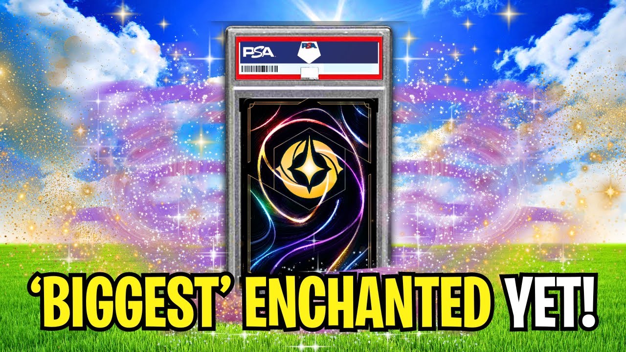 The BIGGEST ENCHANTED RARE on YouTube!!! | Disney's Lorcana