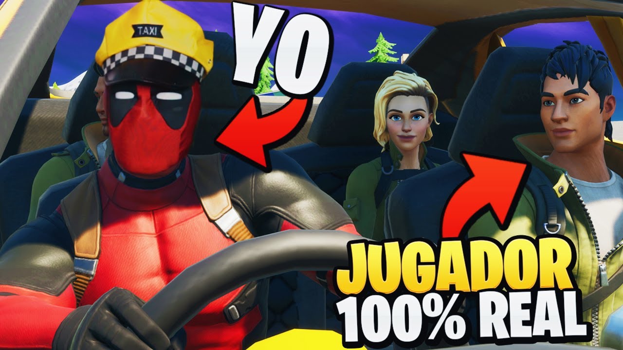 ME HAGO PASAR POR TAXISTA EN FORTNITE 😂 *PARTE 2* (BROMA EPICA) | Blend Freshon
