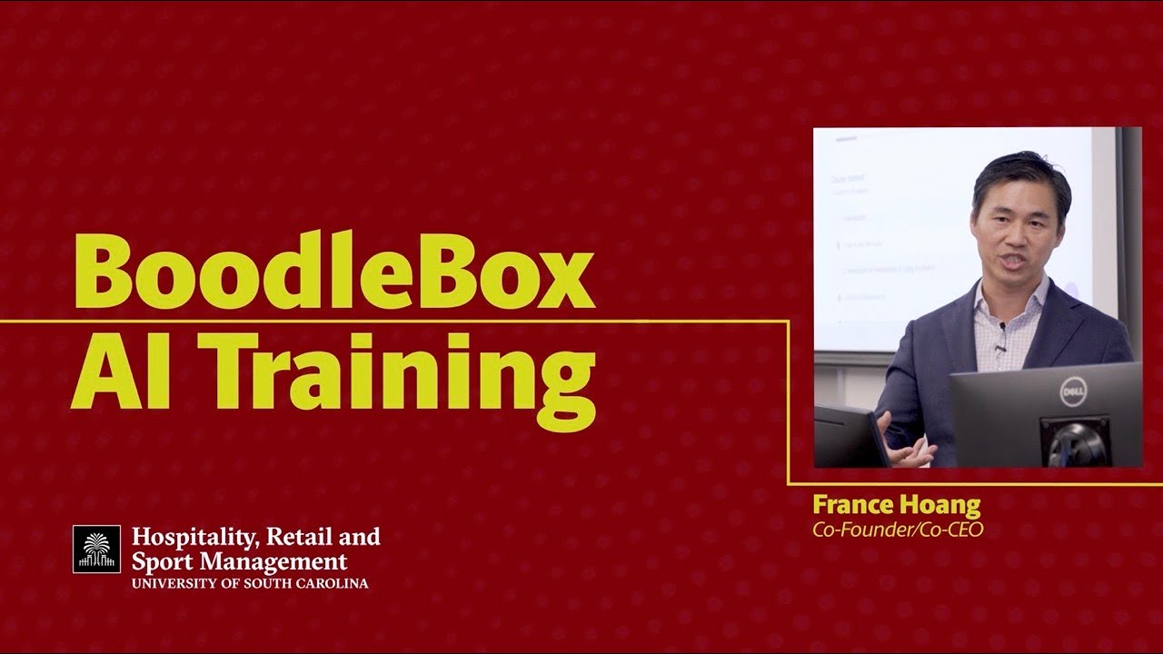 BoodleBox AI Training with Co-founder and CEO France Hoang