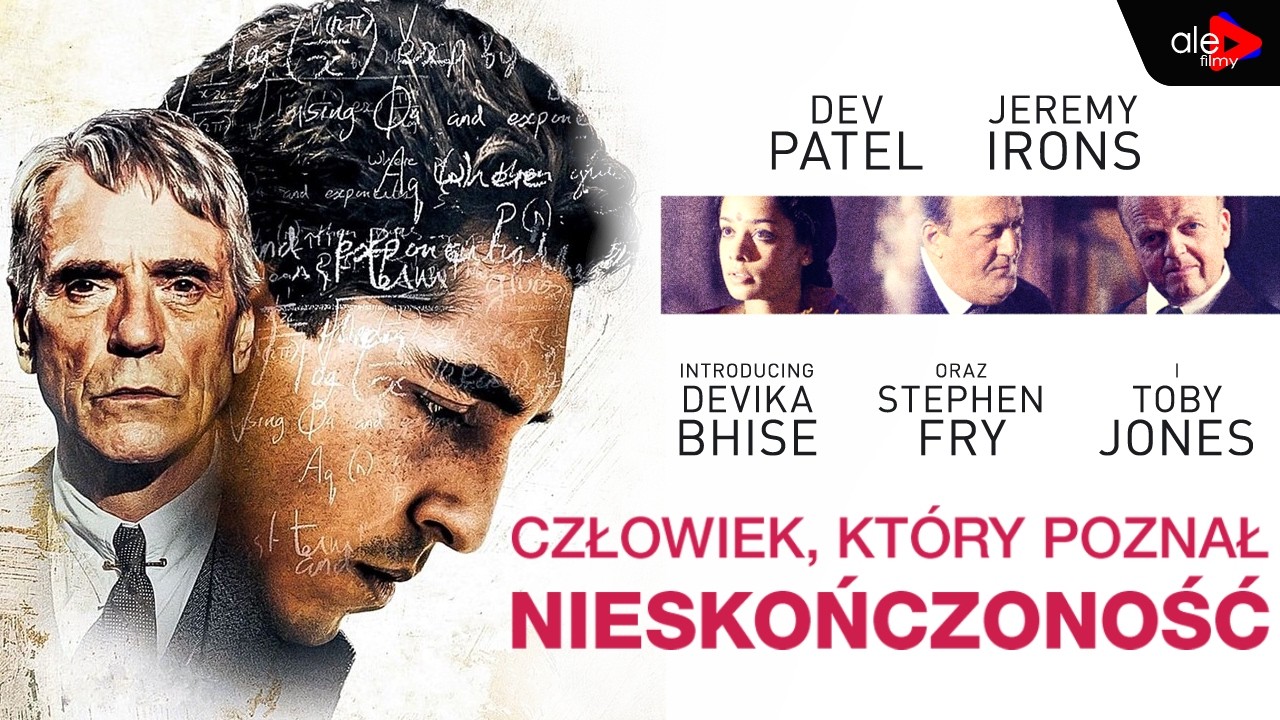 CZŁOWIEK, KT&Oacute;RY POZNAŁ NIESKOŃCZONOŚĆ | Jeremy Irons | biograficzny | cały film | lektor po polsku