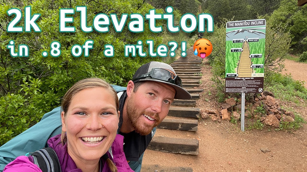 Hiking up THE INCLINE in Manitou Springs, Colorado || Heavy Breathing