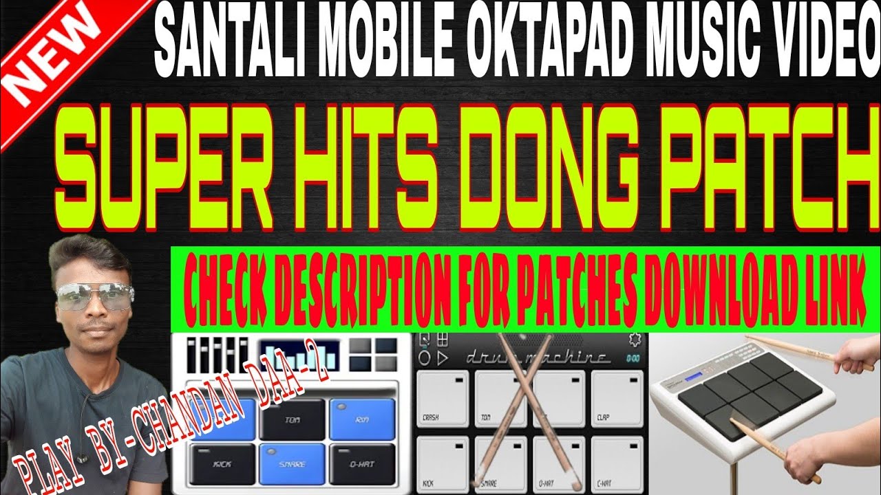 New Santali Mobile Oktapad Music 2022!!Jatra Dong Ru Patche!!By-Chandan Daa-2...