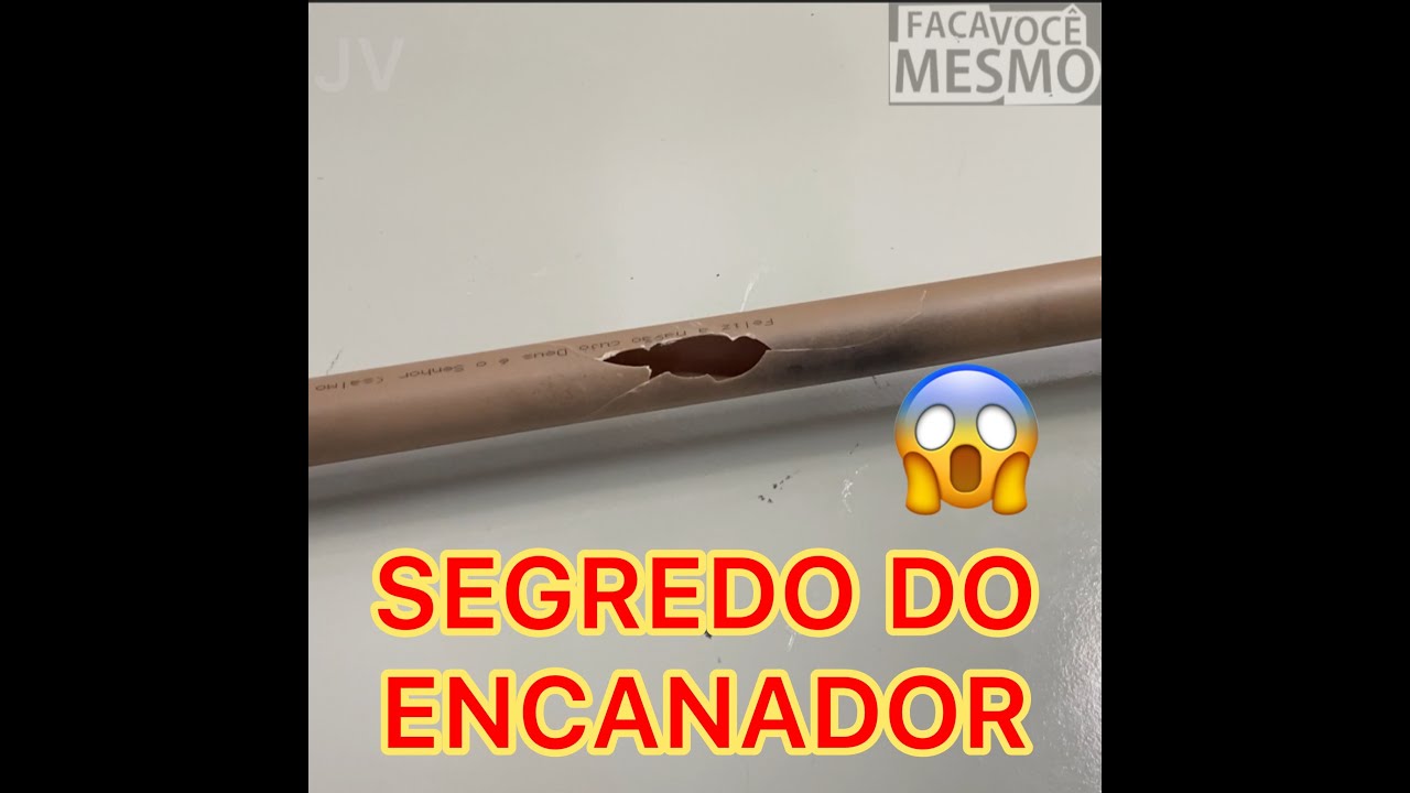 COMO CONSERTAR CANOTUBO DÀGUA QUEBRADO