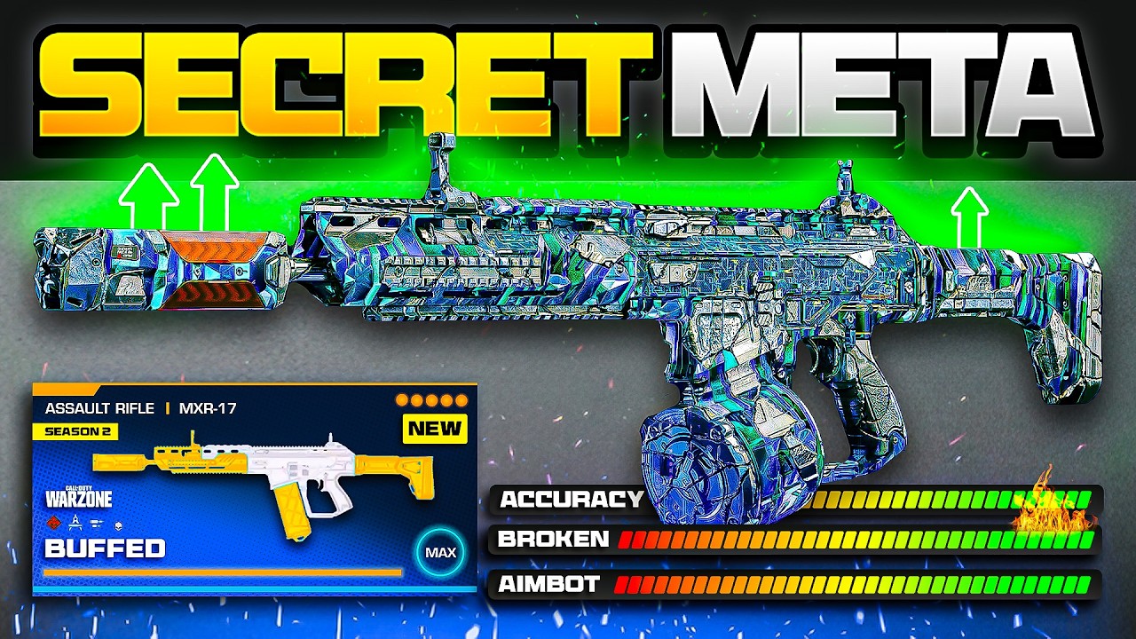 the BEST *BROKEN* META LOADOUT in Warzone after the NEW UPDATE! (Best MXR Class Setup)