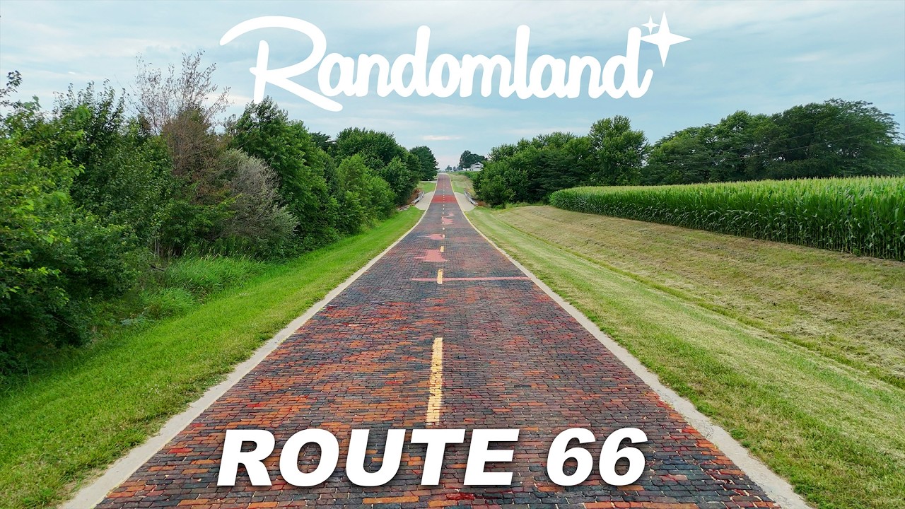 Route 66's Brick Road Secret: Historic Jailbreak & Ghost Roads Revealed!