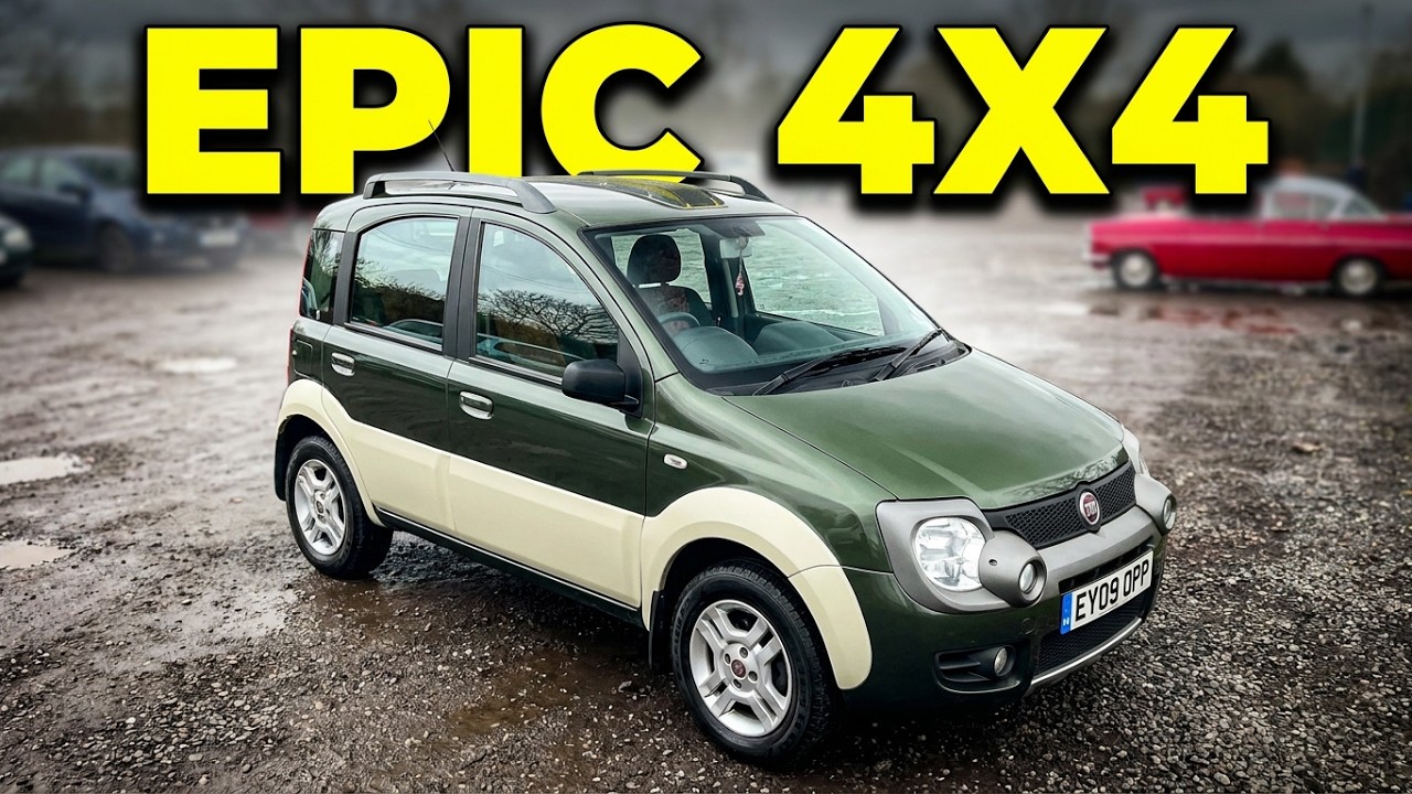 Fiat Panda 4 x 4 #Fiatpanda4x4 #fiat #classiccar #restoration #4x4offroad #trending #modernclassic