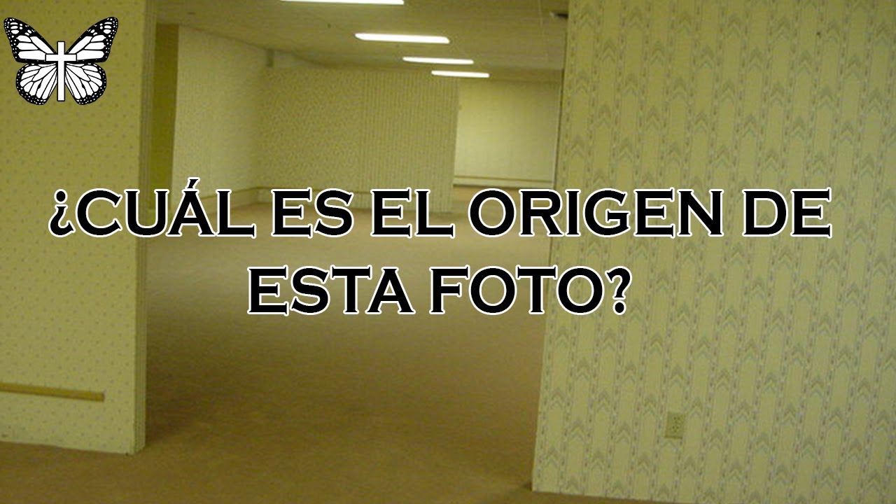 El origen de la foto de 'The Backrooms'